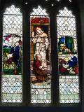 St Leonard (memorial window) , Rodney Stoke